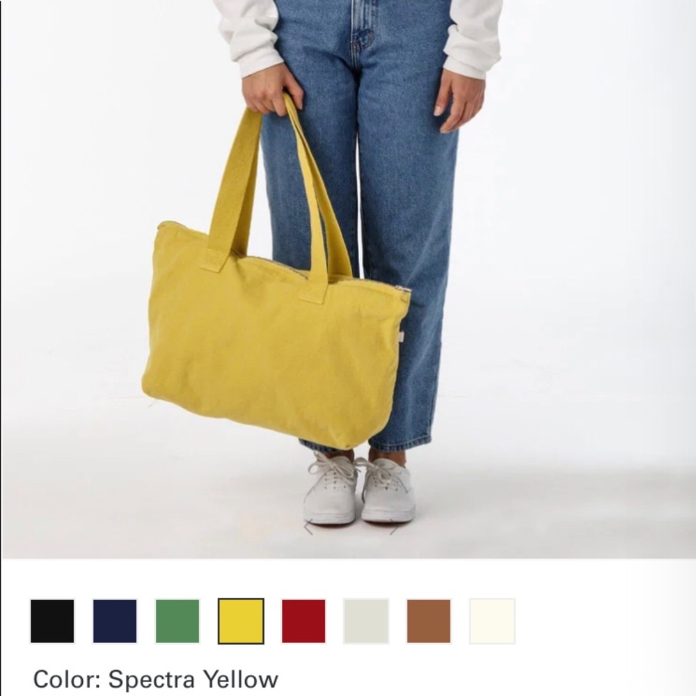 COPY - Los Angeles Apparel Carry All Zip Tote